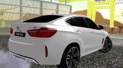 BMW X6M F86 2014 для GTA San Andreas миниатюра 2