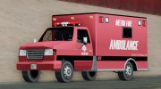 Ambulance - Metro Fire Ambulance 69 для GTA San Andreas миниатюра 2