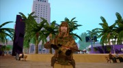 Униформа снайпера РФ из WarFace для GTA San Andreas миниатюра 1