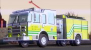 Pierce Arrow XT Miami Dade Fire Department Engine 45 para GTA San Andreas miniatura 3