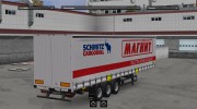Trailer Schmitz Hupa Curtain v1.22 для Euro Truck Simulator 2 миниатюра 5