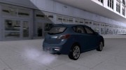 2010 Mazda MazdaSpeed 3 для GTA San Andreas миниатюра 3