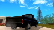 Chevrolet C10 1966 Slamvan Pickup Truck для GTA San Andreas миниатюра 4