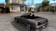 Elegy Cabrio Edition для GTA San Andreas миниатюра 3
