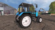 МТЗ 82.1 Беларус para Farming Simulator 2015 miniatura 4