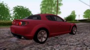 Mazda RX8 2005 для GTA San Andreas миниатюра 2