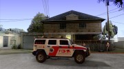 HUMMER H2 Amulance для GTA San Andreas миниатюра 5