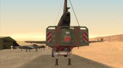 Полуприцеп с самолетом F-4E Phantom II для GTA San Andreas миниатюра 3