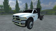 Dodge Ram 5500 Flatbead для Farming Simulator 2013 миниатюра 1
