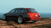 Audi RS6 Avant 2007 для GTA 5 миниатюра 3