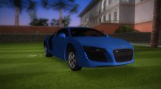 Audi R8 4.2 FSI для GTA Vice City миниатюра 2