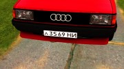 Audi 80 B2 для GTA San Andreas миниатюра 2