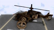 Вертолёт из игры TimeShift Черный для GTA San Andreas миниатюра 2