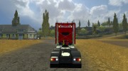 Scania Longline V Rot для Farming Simulator 2013 миниатюра 13