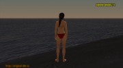 Pretty Beach Girl для GTA San Andreas миниатюра 4