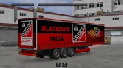 Blackjack Pizza Trailer HD for Euro Truck Simulator 2 miniature 1