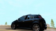 2009 Fiat Punto T-Jet для GTA San Andreas миниатюра 3