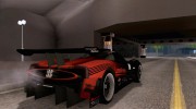 Pagani Zonda R 2008 для GTA San Andreas миниатюра 4