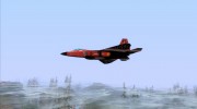 F 22 Raptor Ryuuhou Itasha para GTA San Andreas miniatura 9
