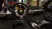 Ferrari 458 Italia AUTOVISTA 3.0 для GTA 5 миниатюра 16
