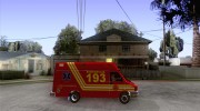 Iveco Daily UR Bombeiros SP para GTA San Andreas miniatura 5