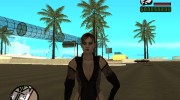 Джилл в откровенной одежде Miss Valentine для GTA San Andreas миниатюра 1