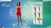 Колготки для Sims 4 миниатюра 4
