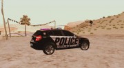 BMW 120i se Police USA para GTA San Andreas miniatura 2