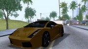 Lamborghini Gallardo SE для GTA San Andreas миниатюра 1