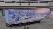 Jumbo Winter Trailers Pack v2 для Euro Truck Simulator 2 миниатюра 6