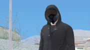 Gasmask dude для GTA San Andreas миниатюра 1