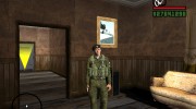 Офицер морской пехоты ВС РФ para GTA San Andreas miniatura 3