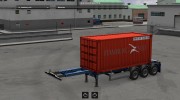 Hamburg Sud Container para Euro Truck Simulator 2 miniatura 1