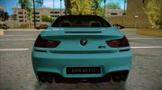 BMW M6 F13 для GTA San Andreas миниатюра 8