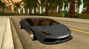 Lamborghini Huracan Liberty Walk для GTA San Andreas миниатюра 1