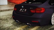 BMW M4 Stance 2014 для GTA San Andreas миниатюра 5