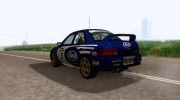 1995 Subaru Impreza para GTA San Andreas miniatura 3