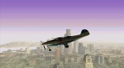 P-39N Airacobra JASDF Blue Impulse для GTA San Andreas миниатюра 3