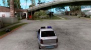 Dacia Logan Police para GTA San Andreas miniatura 3