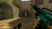 Cyan-black M4 with BvB for Counter Strike 1.6 miniature 3