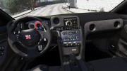 2015 Nissan GT-R 35 Nismo 1.1 для GTA 5 миниатюра 3