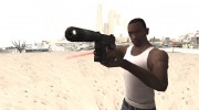 Новый пистолет с глушителем для GTA San Andreas миниатюра 2