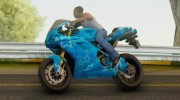 Ducati Desmosedici RR 2012 Blue Star для GTA San Andreas миниатюра 1