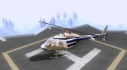Bell 206B JetRanger II for GTA San Andreas miniature 2