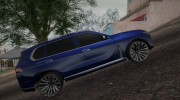 BMW X7 2017 для GTA San Andreas миниатюра 4