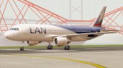 Airbus A320-200 LAN Argentina para GTA San Andreas miniatura 5