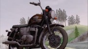 Motorcycle Triumph from Metal Gear Solid V The Phantom Pain для GTA San Andreas миниатюра 14