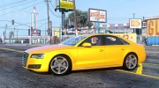 2010 Audi A8 FSI FINAL for GTA 5 miniature 5