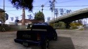 Toyota Hilux Somaliland Police para GTA San Andreas miniatura 4