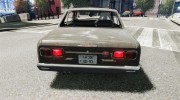 Nissan Skyline 2000 GT-R Drift Tuning para GTA 4 miniatura 4